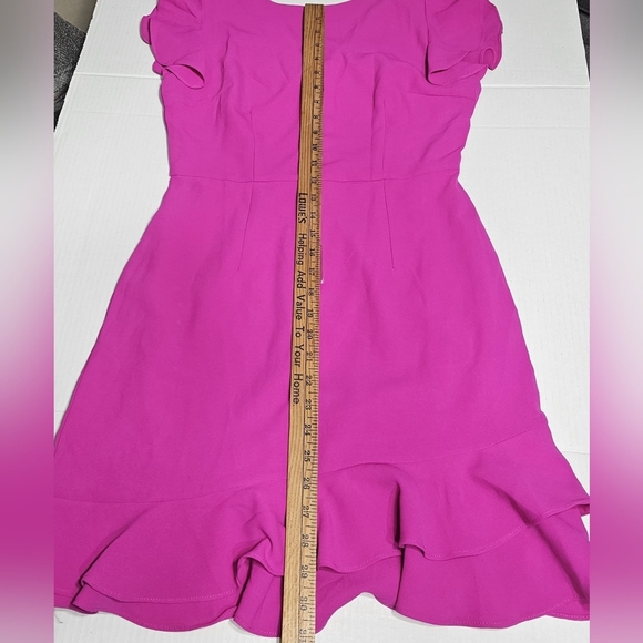 TCEC Fuchsia Ruffle Mini Dress - Picture 7 of 7